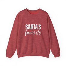 Load image into Gallery viewer, Crewneck Sweatshirt - &quot;Santa&#39;s Favorite&quot; Christmas Holiday Sweatshirt