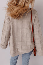 Load image into Gallery viewer, Delicacy Textured Knit Open Front Chic Cardigan with Pockets
