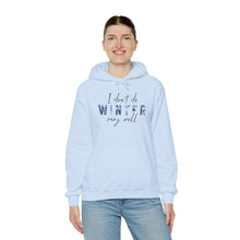 Load image into Gallery viewer, I Don't Do Winter Hoodie