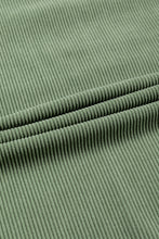 Load image into Gallery viewer, Grass Green Ribbed Corduroy Oversized Sweatshirt