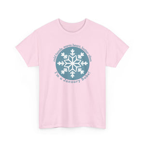 January Birth Month Tee