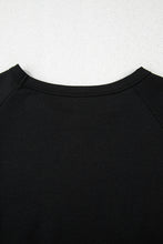 Load image into Gallery viewer, Beau Blue Striped Patch Front Casual Tee