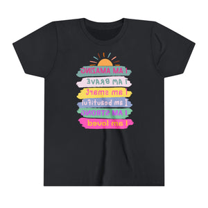 Youth Sunshine Affirmation Top