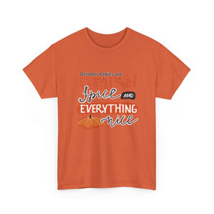 October Birth Month Tee