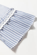Load image into Gallery viewer, Sky Blue Stripe Maxi Dress