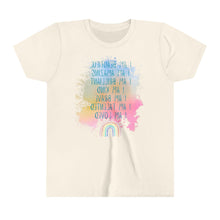 Load image into Gallery viewer, Youth Rainbow Affirmation Top