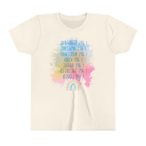 Youth Rainbow Affirmation Top