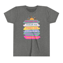 Load image into Gallery viewer, Youth Sunshine Affirmation Top