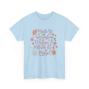 March Birth Month Tee