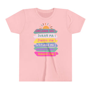 Youth Sunshine Affirmation Top