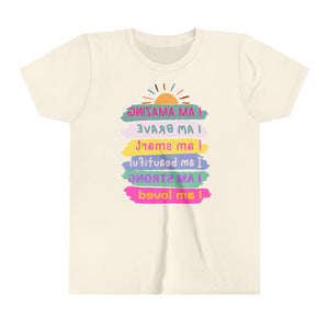 Youth Sunshine Affirmation Top