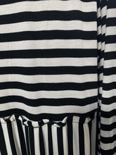 Load image into Gallery viewer, Stripe three tiered maxi dress