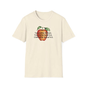 Teaching Minds, Touching Hearts Unisex Softstyle Top