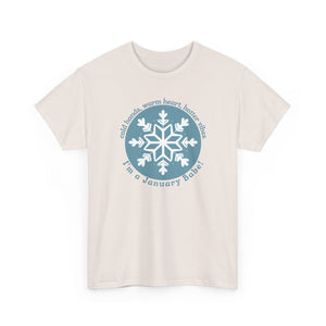 January Birth Month Tee