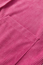 Load image into Gallery viewer, Beige Corduroy Sleeveless Mini Dress With Patched Pockets