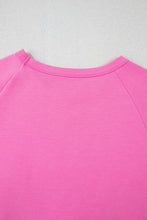 Load image into Gallery viewer, Beau Blue Striped Patch Front Casual Tee