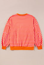 Load image into Gallery viewer, Russet Orange Drop Shoulder Crew Neck Loose Sweatshirt