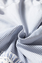 Load image into Gallery viewer, Sky Blue Stripe Maxi Dress