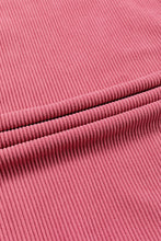 Load image into Gallery viewer, Strawberry Pink Ribbed Corduroy Oversized Sweatshirt