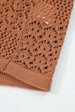Load image into Gallery viewer, Lapis Mix Pattern Hollowed Knit Open Front Cardigan