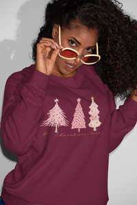 O Christmas Tree Crewneck Sweatshirt top Holiday