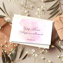 Load image into Gallery viewer, Self Love Affirmation Cards