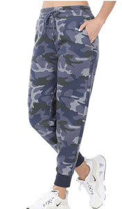Blue Camo Joggers