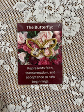 Load image into Gallery viewer, Butterfly clip and friendship card